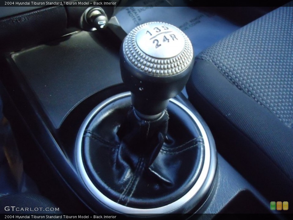 Black Interior Transmission for the 2004 Hyundai Tiburon  #59377787