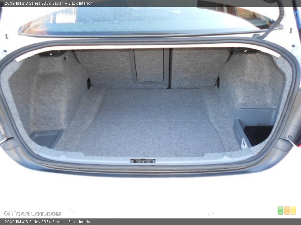 Black Interior Trunk for the 2009 BMW 3 Series 335d Sedan #59380202