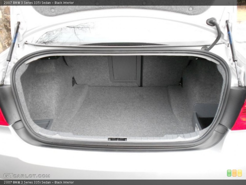 Black Interior Trunk for the 2007 BMW 3 Series 335i Sedan #59380385