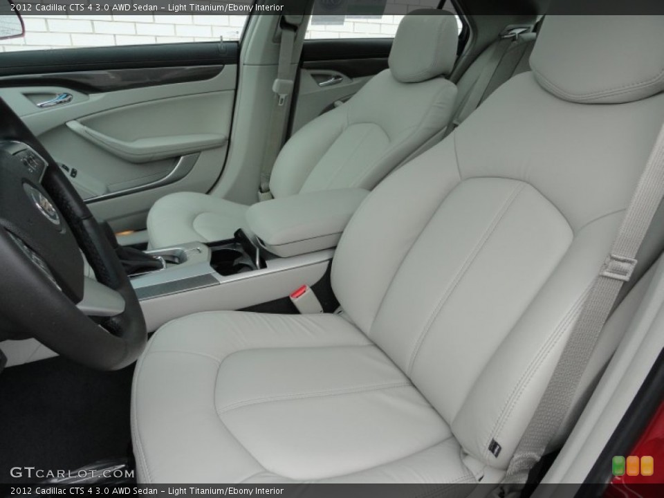 Light Titanium/Ebony Interior Photo for the 2012 Cadillac CTS 4 3.0 AWD Sedan #59380898