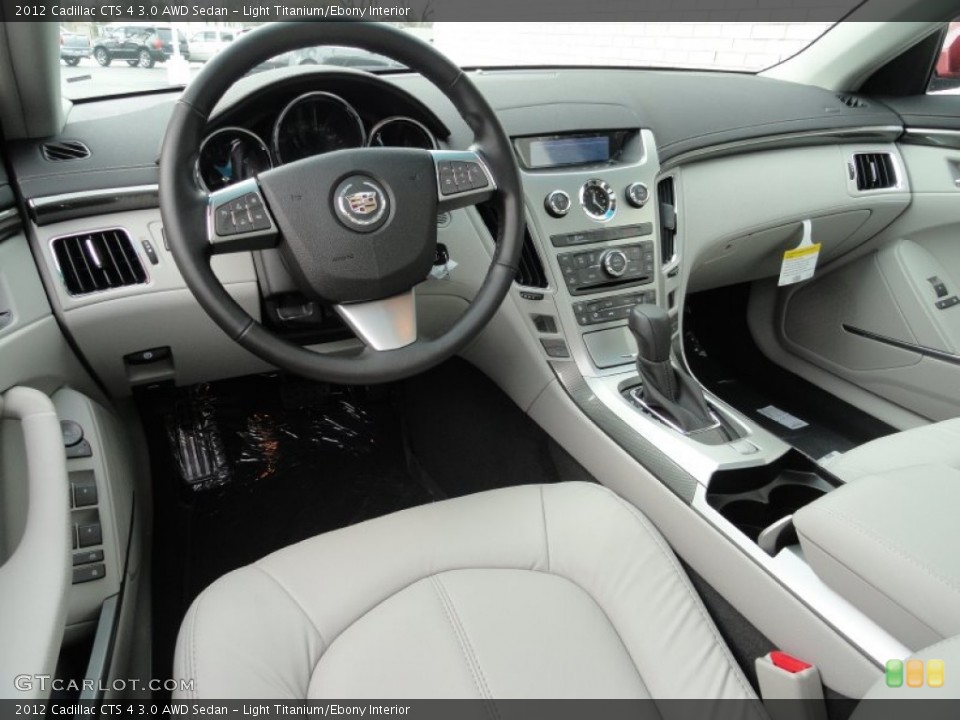 Light Titanium/Ebony Interior Prime Interior for the 2012 Cadillac CTS 4 3.0 AWD Sedan #59380907
