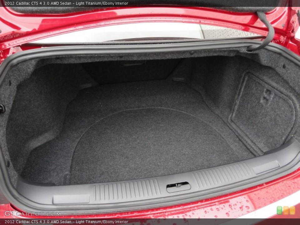 Light Titanium/Ebony Interior Trunk for the 2012 Cadillac CTS 4 3.0 AWD Sedan #59380970