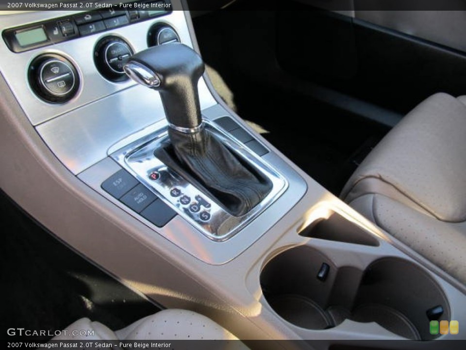Pure Beige Interior Transmission for the 2007 Volkswagen Passat 2.0T Sedan #59381330