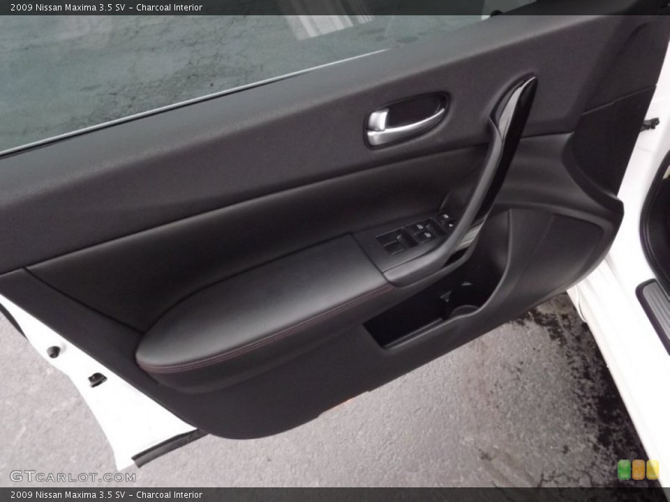 Charcoal Interior Door Panel for the 2009 Nissan Maxima 3.5 SV #59382977