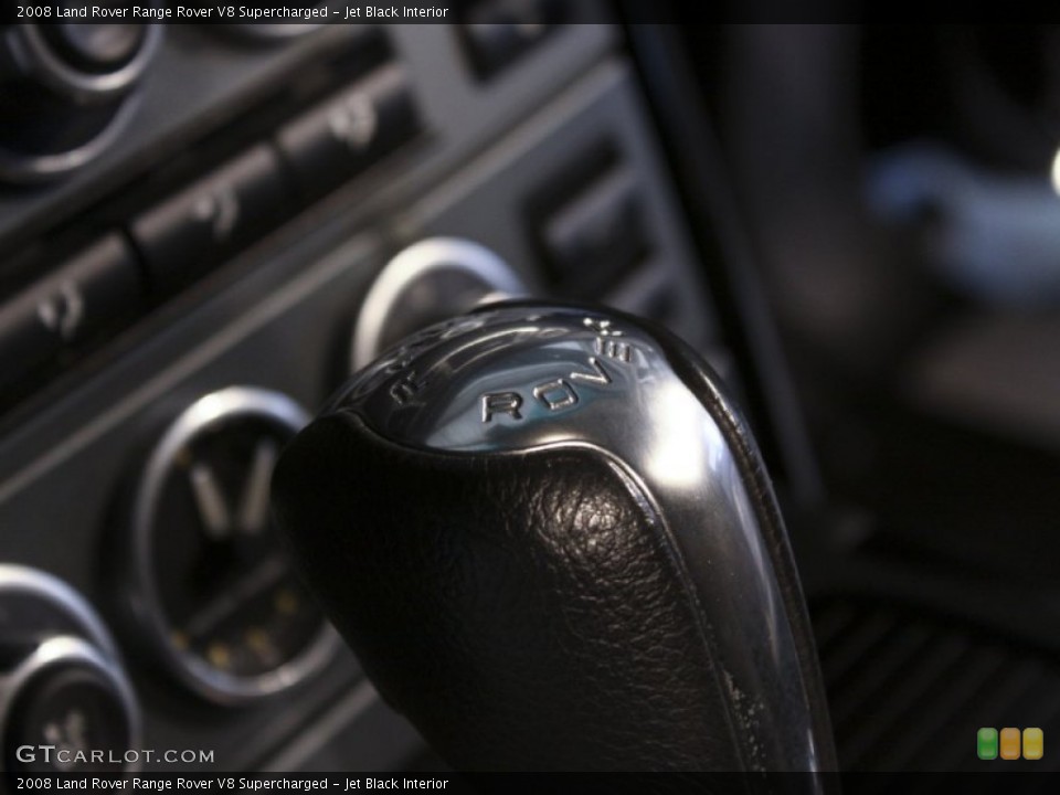 Jet Black Interior Transmission for the 2008 Land Rover Range Rover V8 Supercharged #59383430