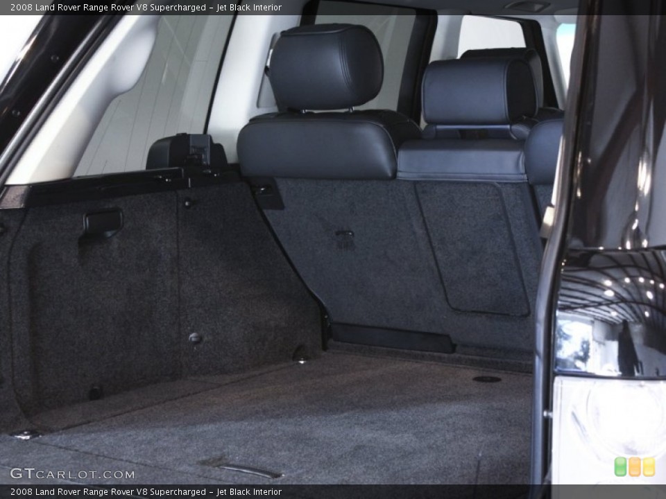Jet Black Interior Trunk for the 2008 Land Rover Range Rover V8 Supercharged #59383679