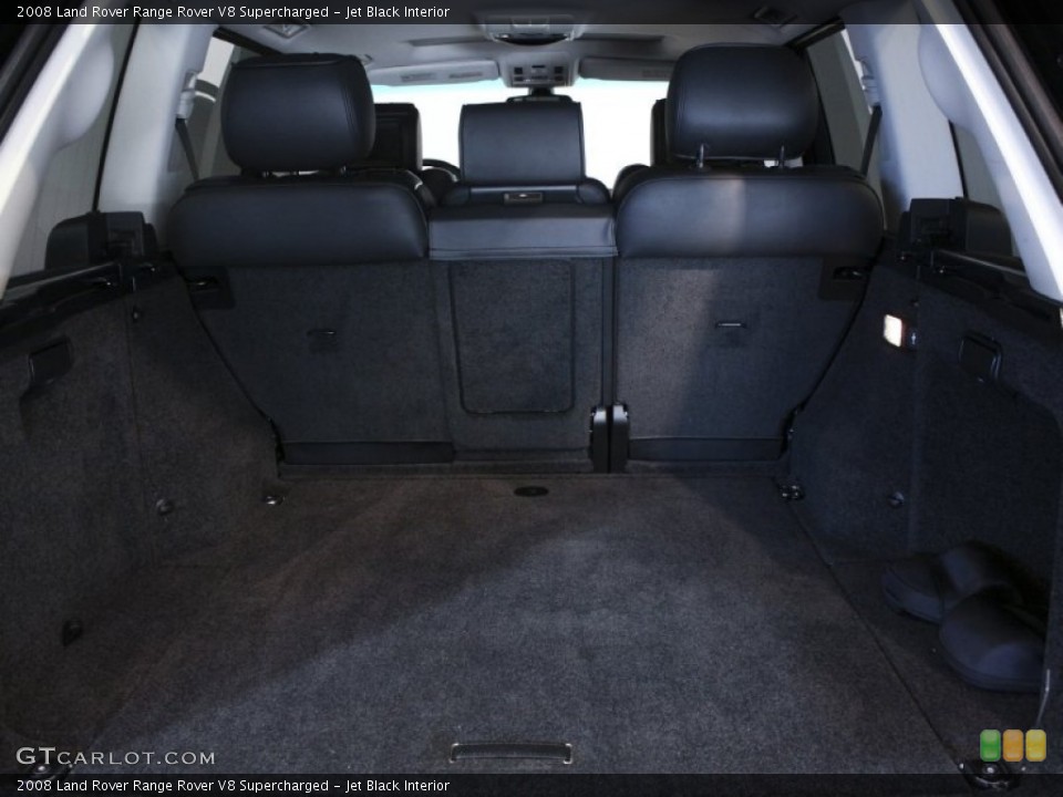 Jet Black Interior Trunk for the 2008 Land Rover Range Rover V8 Supercharged #59383703