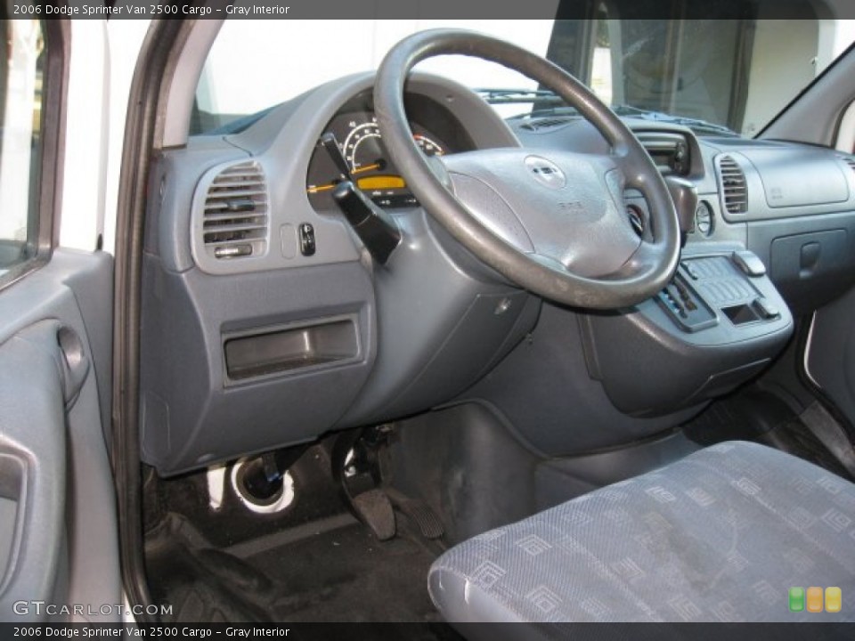 Gray Interior Dashboard for the 2006 Dodge Sprinter Van 2500 Cargo #59388170