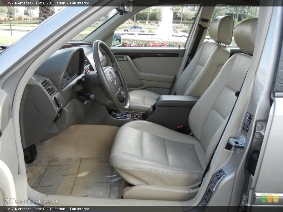 Tan Interior Photo for the 1997 Mercedes-Benz C 230 Sedan #59388662