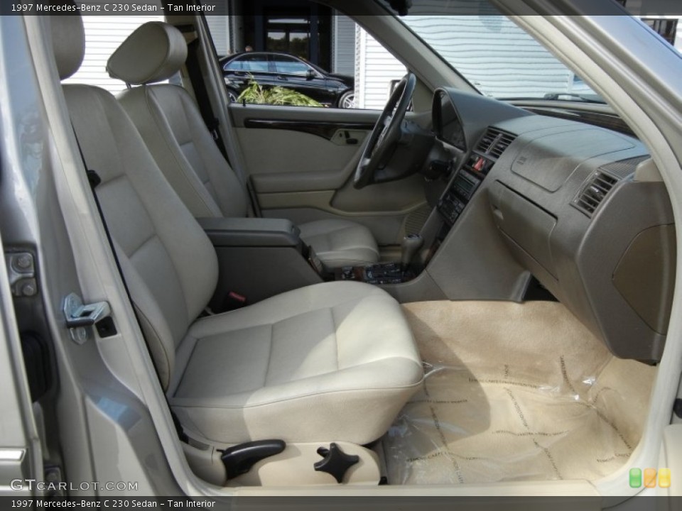 Tan 1997 Mercedes-Benz C Interiors