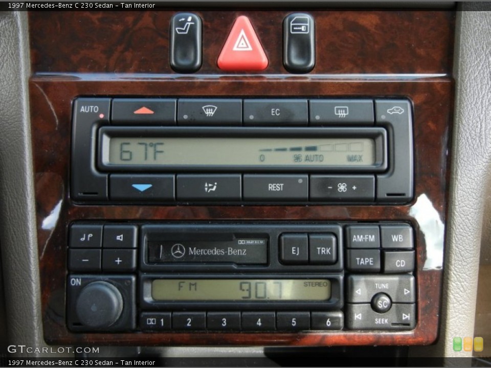 Tan Interior Controls for the 1997 Mercedes-Benz C 230 Sedan #59388775