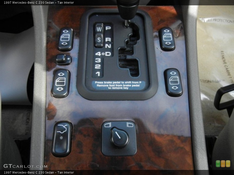 Tan Interior Transmission for the 1997 Mercedes-Benz C 230 Sedan #59388787