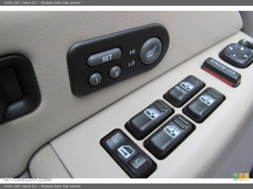 Medium Dark Oak Interior Controls for the 2000 GMC Yukon SLT #59390044