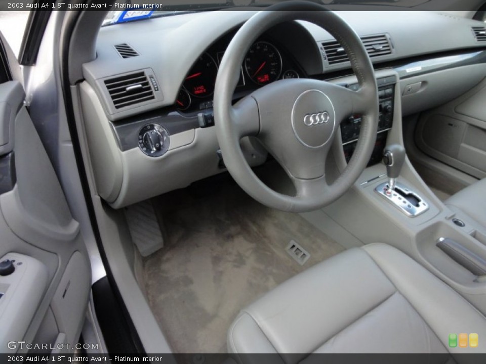Platinum Interior Prime Interior for the 2003 Audi A4 1.8T quattro Avant #59390852