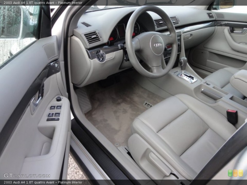 Platinum Interior Photo for the 2003 Audi A4 1.8T quattro Avant #59390861