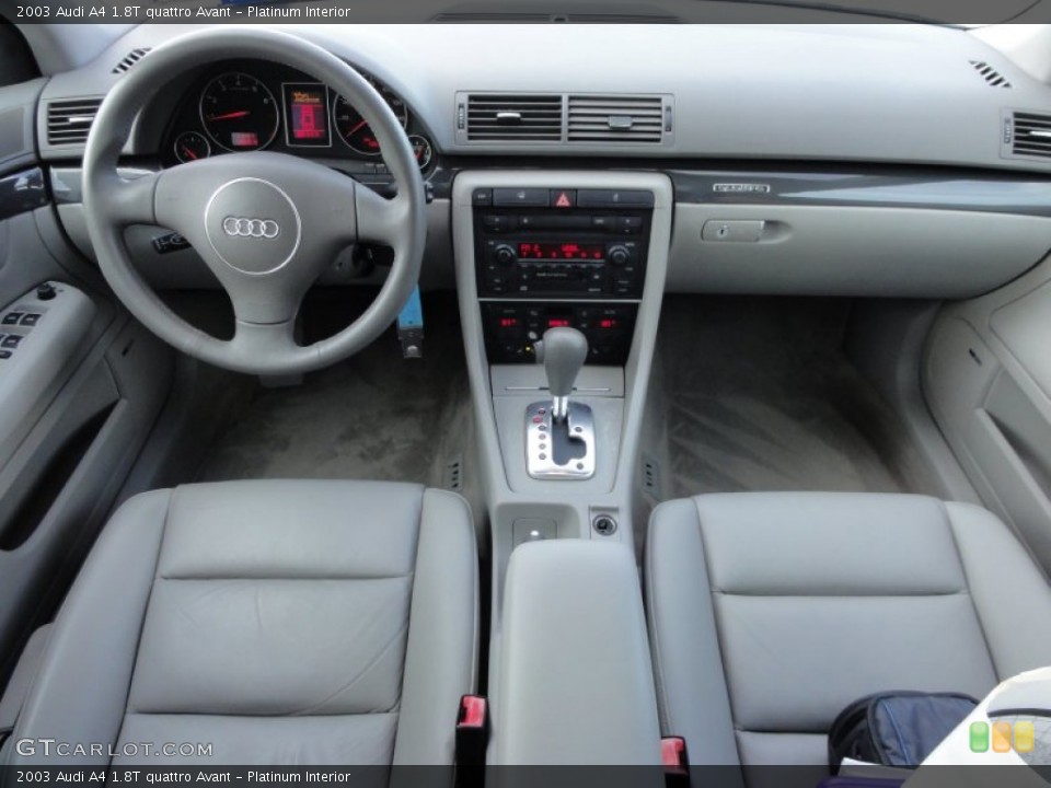 Platinum Interior Dashboard for the 2003 Audi A4 1.8T quattro Avant #59391002