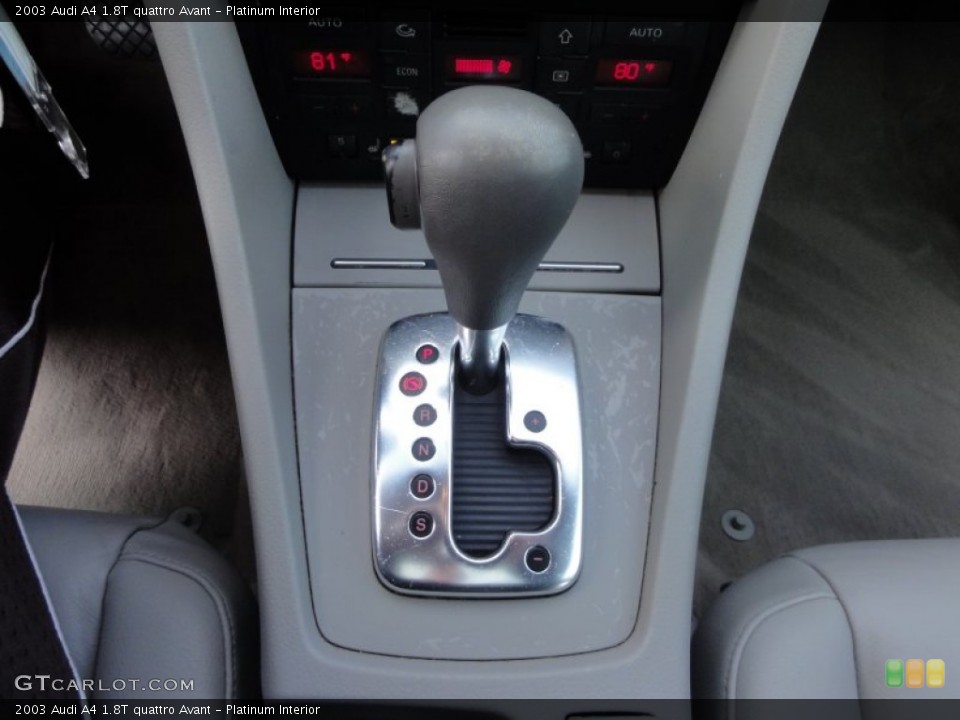 Platinum Interior Transmission for the 2003 Audi A4 1.8T quattro Avant #59391128