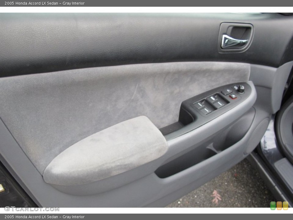 Gray Interior Door Panel for the 2005 Honda Accord LX Sedan #59391191