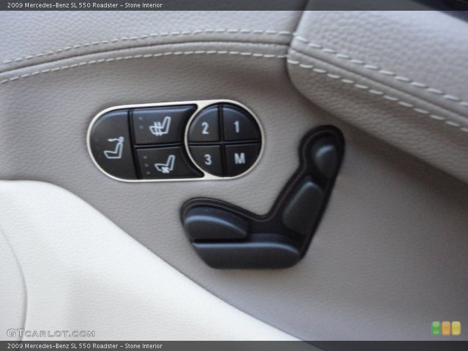 Stone Interior Controls for the 2009 Mercedes-Benz SL 550 Roadster #59393652