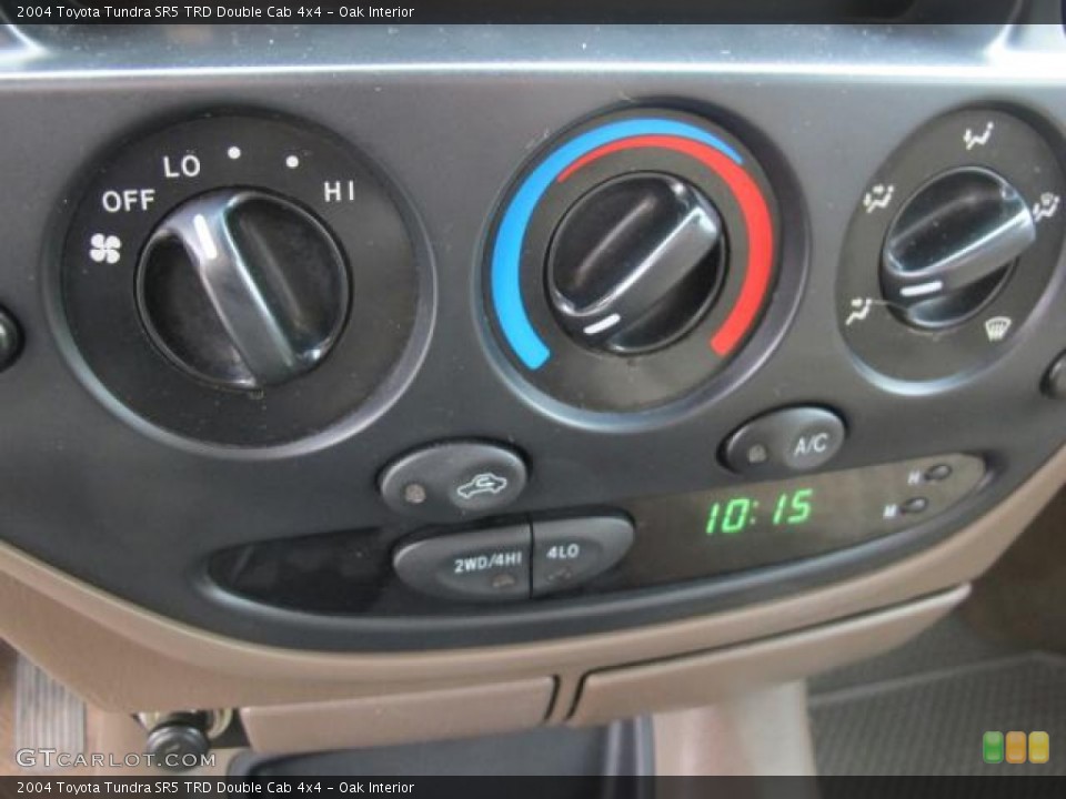 Oak Interior Controls for the 2004 Toyota Tundra SR5 TRD Double Cab 4x4 #59394749