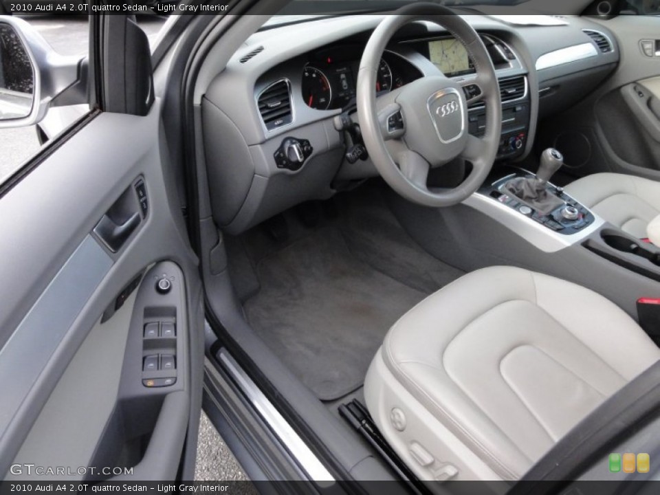Light Gray Interior Photo for the 2010 Audi A4 2.0T quattro Sedan #59394890