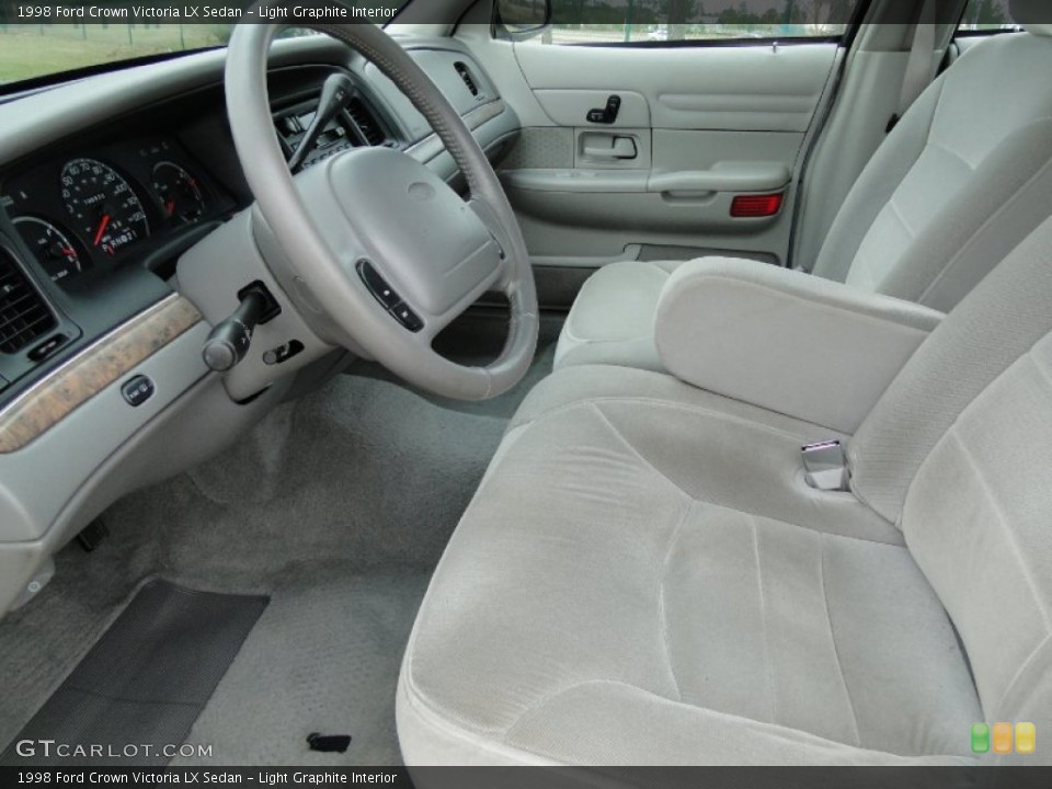 Light Graphite Interior Photo for the 1998 Ford Crown Victoria LX Sedan #59396324
