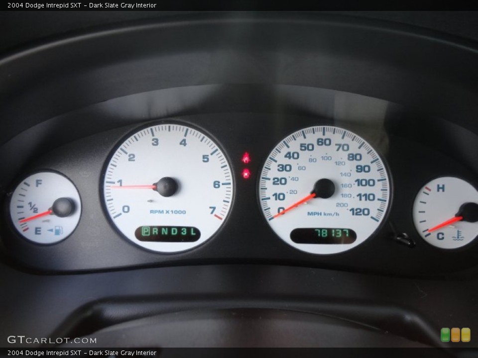 Dark Slate Gray Interior Gauges for the 2004 Dodge Intrepid SXT #59398376