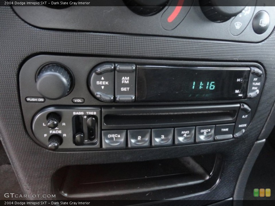 Dark Slate Gray Interior Audio System for the 2004 Dodge Intrepid SXT #59398379