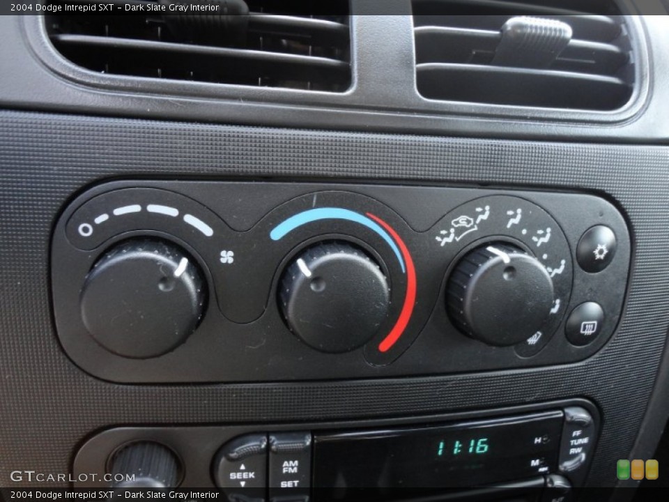 Dark Slate Gray Interior Controls for the 2004 Dodge Intrepid SXT #59398390