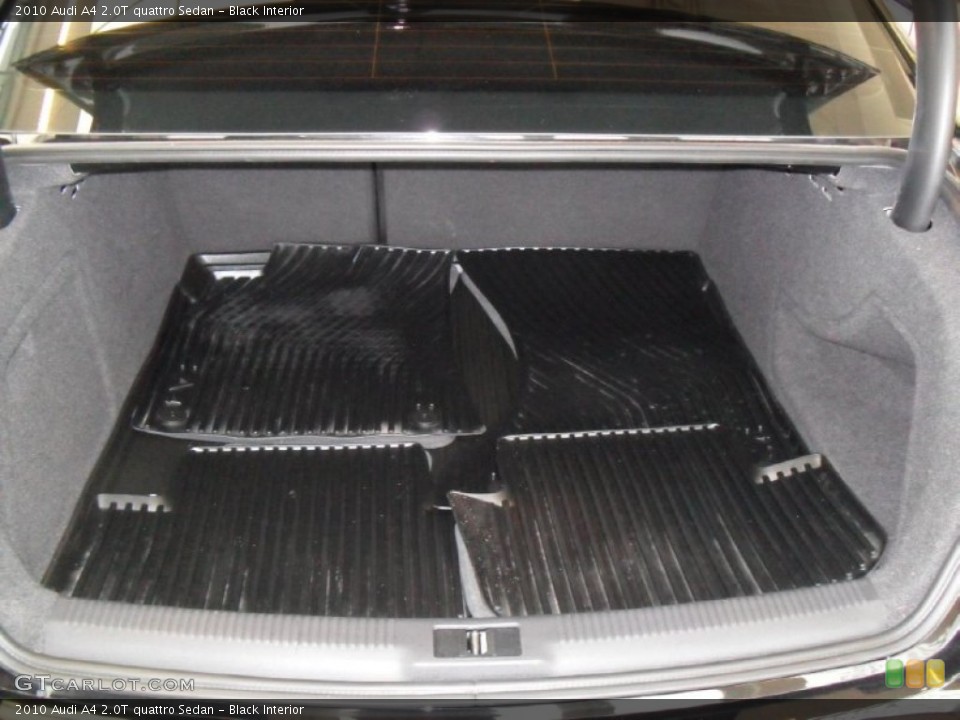 Black Interior Trunk for the 2010 Audi A4 2.0T quattro Sedan #59400224