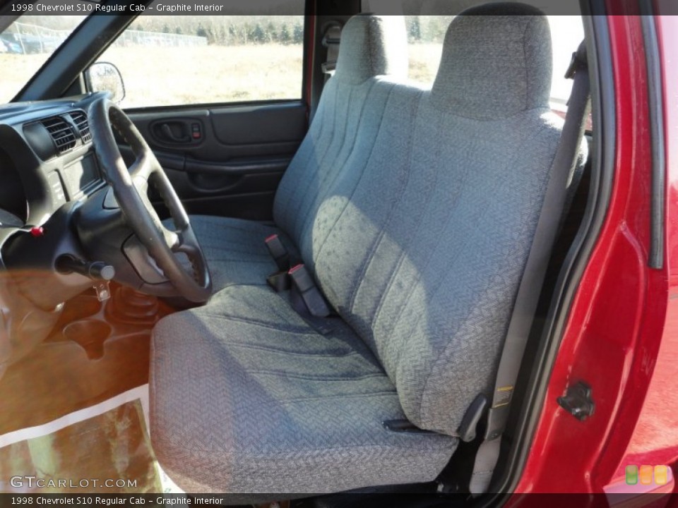 Graphite Interior Photo for the 1998 Chevrolet S10 Regular Cab #59402327