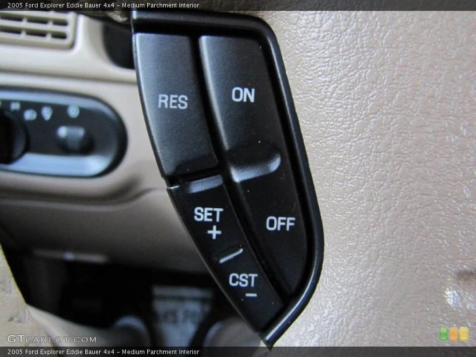 Medium Parchment Interior Controls for the 2005 Ford Explorer Eddie Bauer 4x4 #59405492