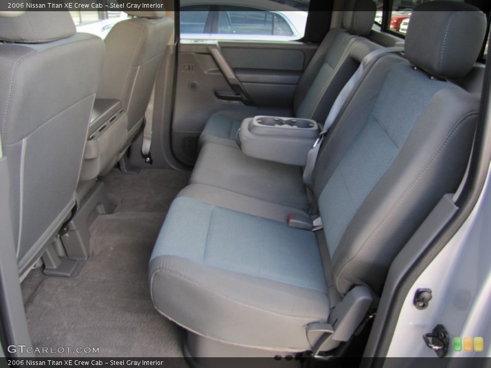 Steel Gray Interior Photo for the 2006 Nissan Titan XE Crew Cab #59406449