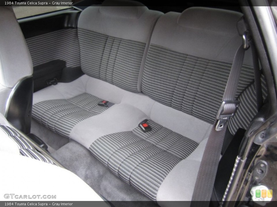 Gray Interior Photo for the 1984 Toyota Celica Supra #59407529