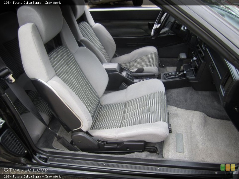 Gray Interior Photo for the 1984 Toyota Celica Supra #59407592