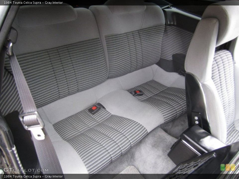 Gray Interior Photo for the 1984 Toyota Celica Supra #59407601