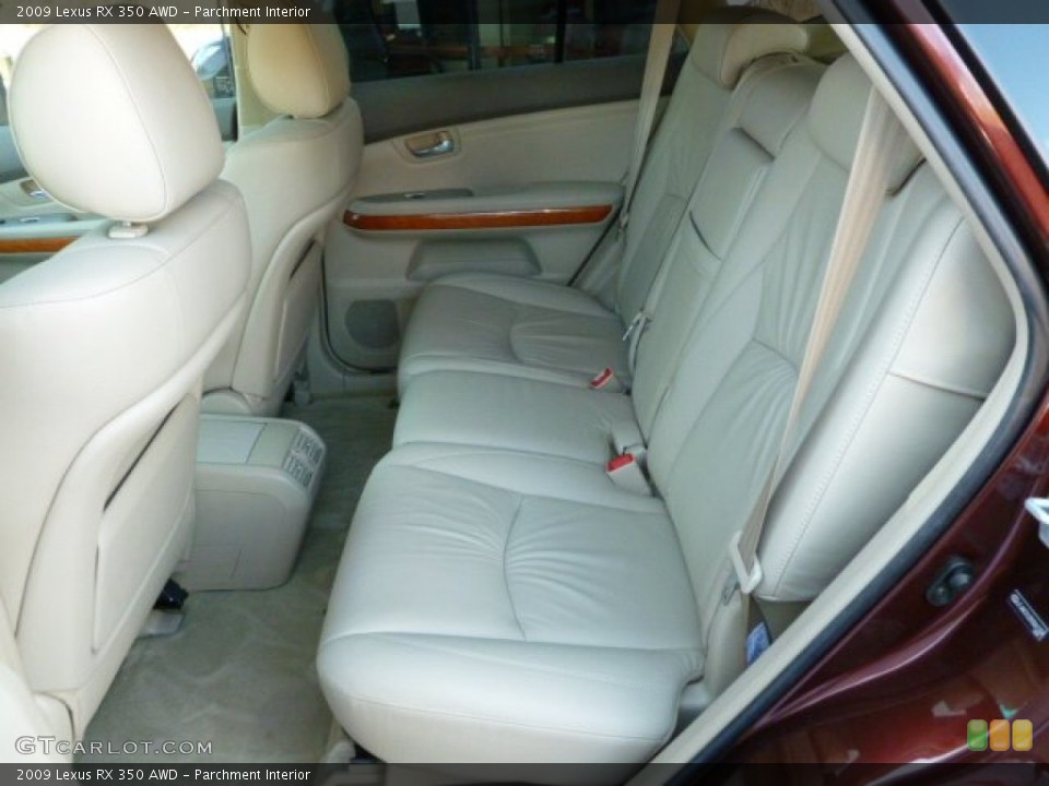 Parchment Interior Photo for the 2009 Lexus RX 350 AWD #59407796