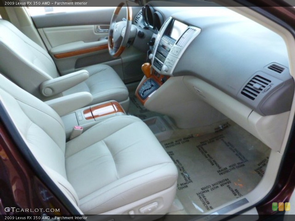 Parchment Interior Photo for the 2009 Lexus RX 350 AWD #59407813