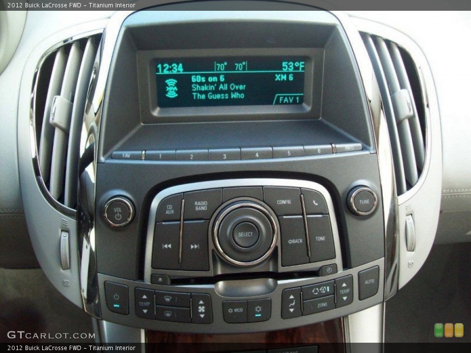 Titanium Interior Controls for the 2012 Buick LaCrosse FWD #59411591