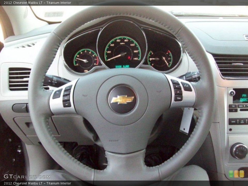 Titanium Interior Steering Wheel for the 2012 Chevrolet Malibu LT #59412080