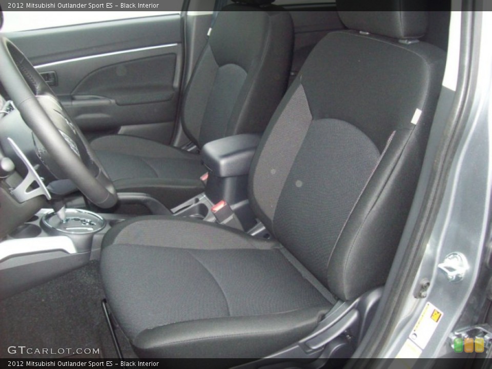 Black Interior Photo for the 2012 Mitsubishi Outlander Sport ES #59413148