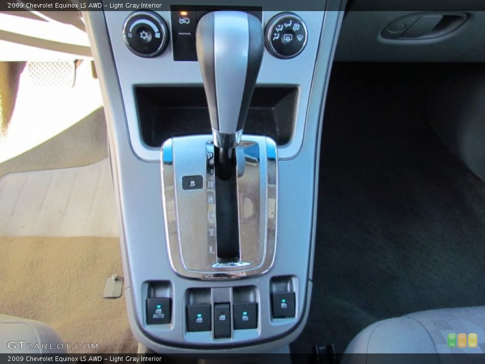 Light Gray Interior Transmission for the 2009 Chevrolet Equinox LS AWD #59414573