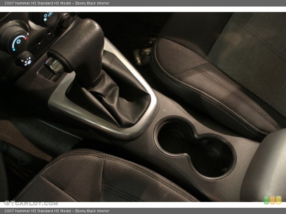 Ebony Black Interior Transmission for the 2007 Hummer H3  #59417375