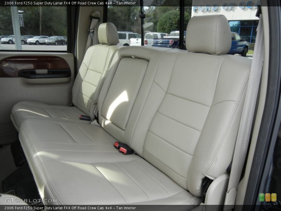 Tan Interior Photo for the 2006 Ford F250 Super Duty Lariat FX4 Off Road Crew Cab 4x4 #59417507