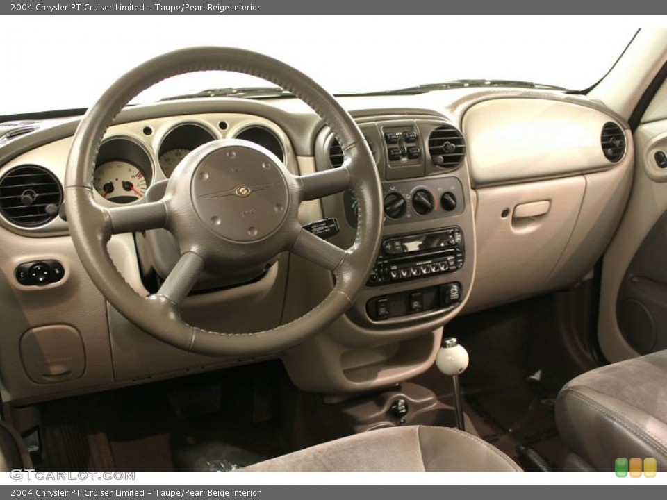 Taupe/Pearl Beige Interior Dashboard for the 2004 Chrysler PT Cruiser Limited #59418479