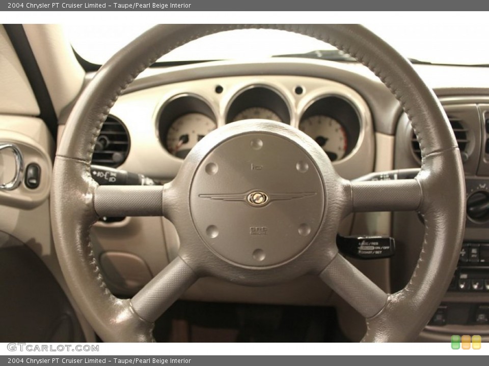 Taupe/Pearl Beige Interior Steering Wheel for the 2004 Chrysler PT Cruiser Limited #59418488