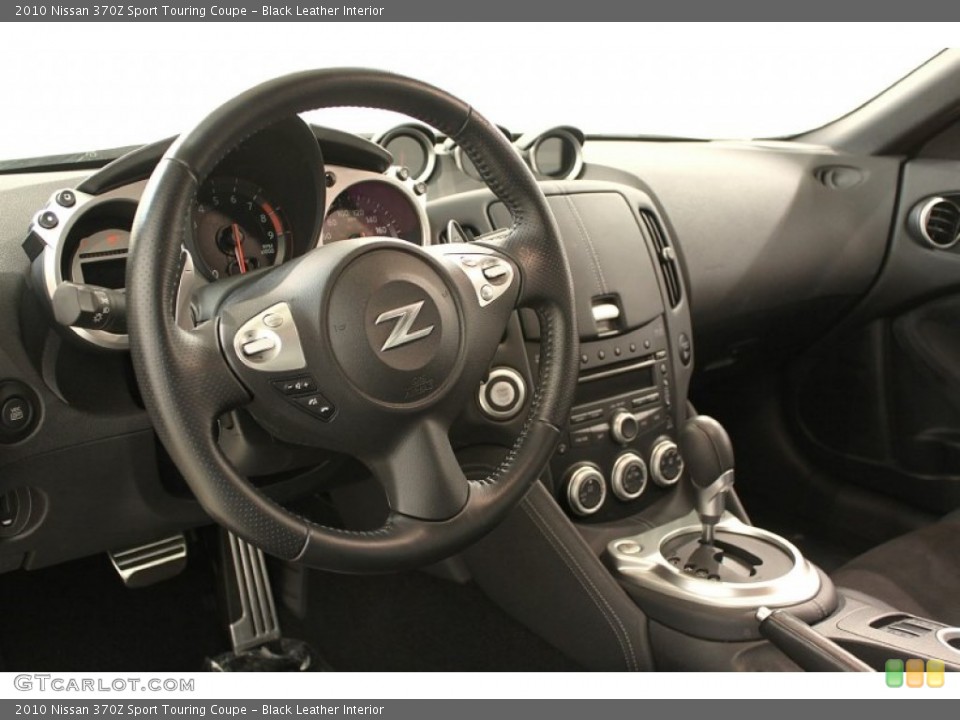 Black Leather Interior Dashboard for the 2010 Nissan 370Z Sport Touring Coupe #59418665