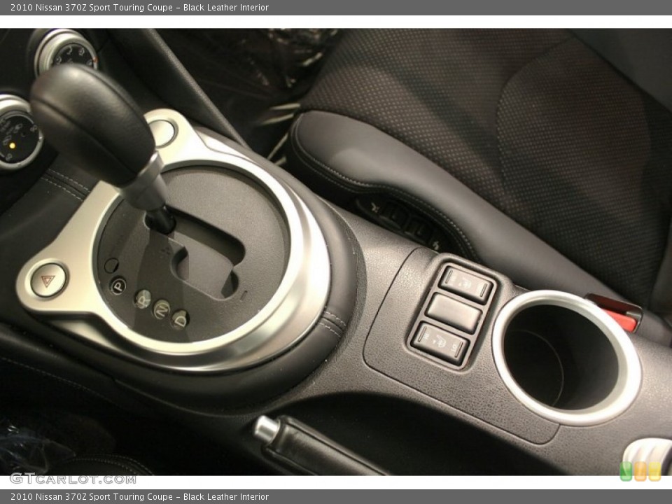 Black Leather Interior Transmission for the 2010 Nissan 370Z Sport Touring Coupe #59418725