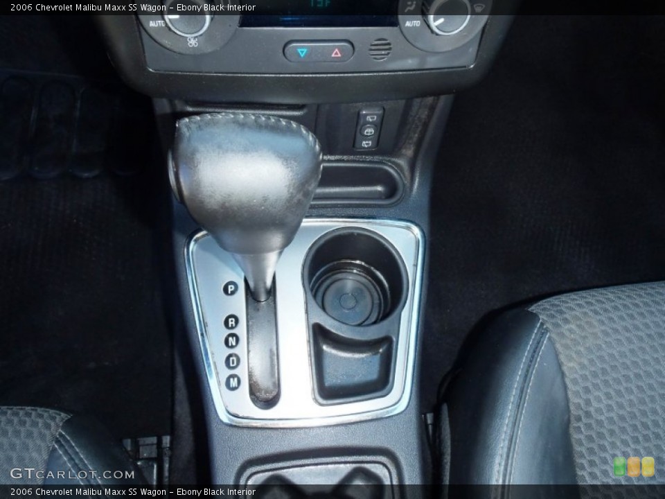Ebony Black Interior Transmission for the 2006 Chevrolet Malibu Maxx SS Wagon #59418923