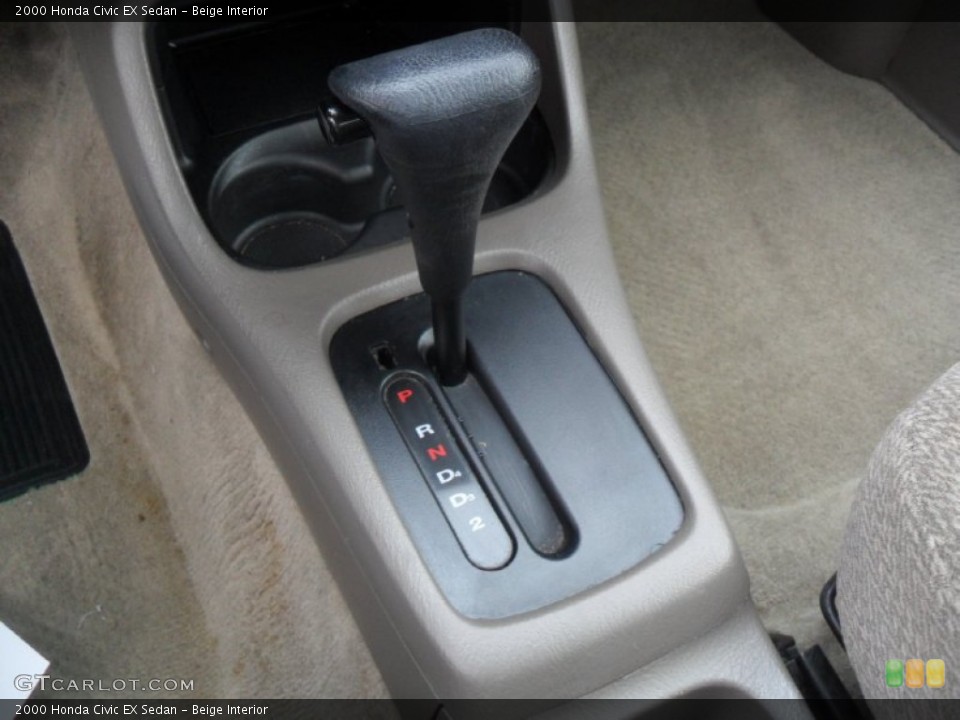 Beige Interior Transmission for the 2000 Honda Civic EX Sedan #59419961